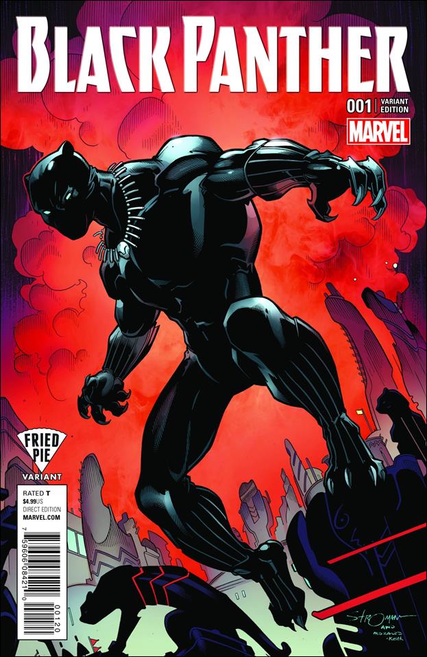 Black Panther (2016) issue 1-M Larry Stroman Fried Pie Cover