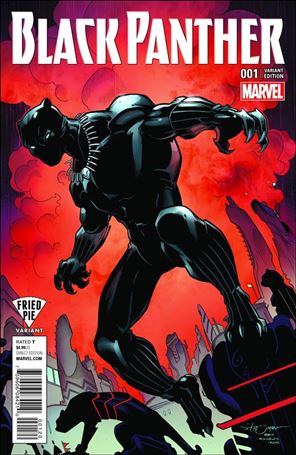 Black Panther (2016) issue 1-M Larry Stroman Fried Pie Cover