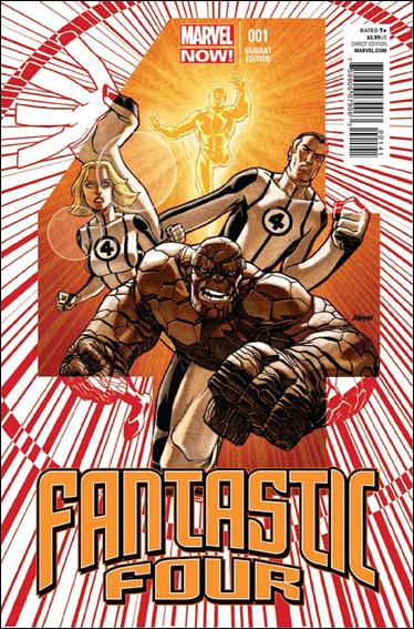 Fantastic Four (2013) issue 1-B Dave Johnson 1:50 Cover