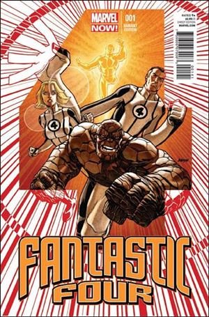 Fantastic Four (2013) issue 1-B Dave Johnson 1:50 Cover