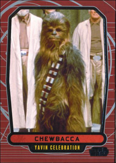 Star Wars Galactic Files (Promo) card 101P Chewbacca - Yavin Celebration
