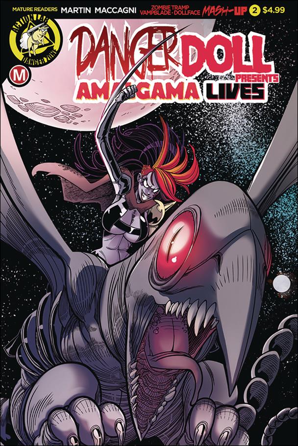 Danger Doll Squad Presents Amalgama Lives issue 2 Marco Maccagni Standard Cover