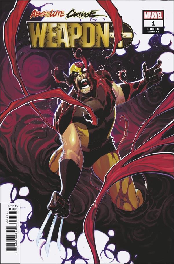 Absolute Carnage: Weapon Plus issue 1-B Matteo Scalera Codex Cover