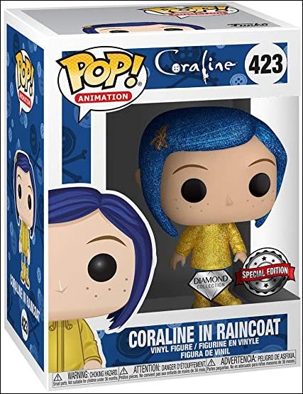 POP! Animation figure 423-B Coraline in raincoat
