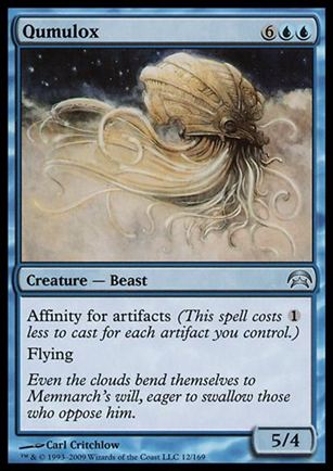 Magic the Gathering: Planechase (Base Set) card 12 Qumulox