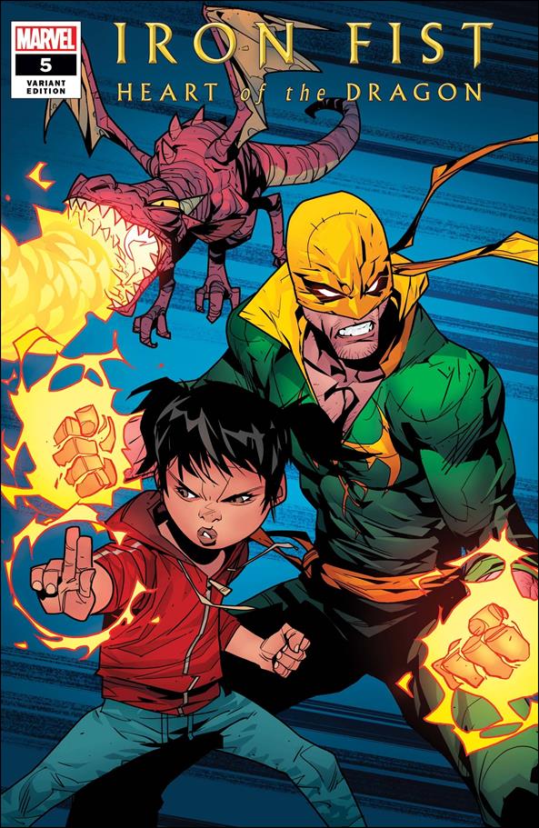 Iron Fist: Heart of the Dragon issue 5-B Eduard Petrovich Cover