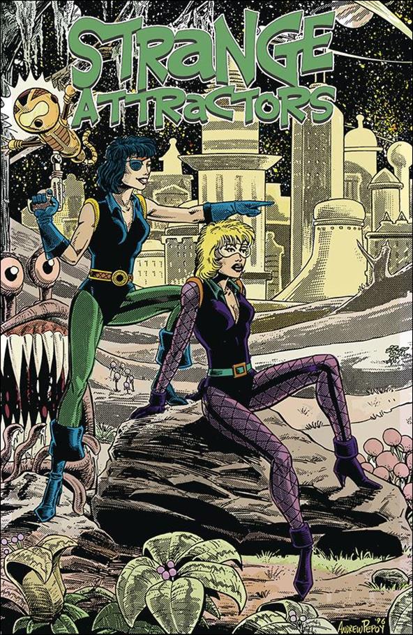 Strange Attractors (2021) issue 4-C Andrew Pepoy Cover