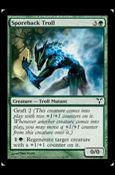 Magic the Gathering: Dissension (Base Set) card 94 Sporeback Troll