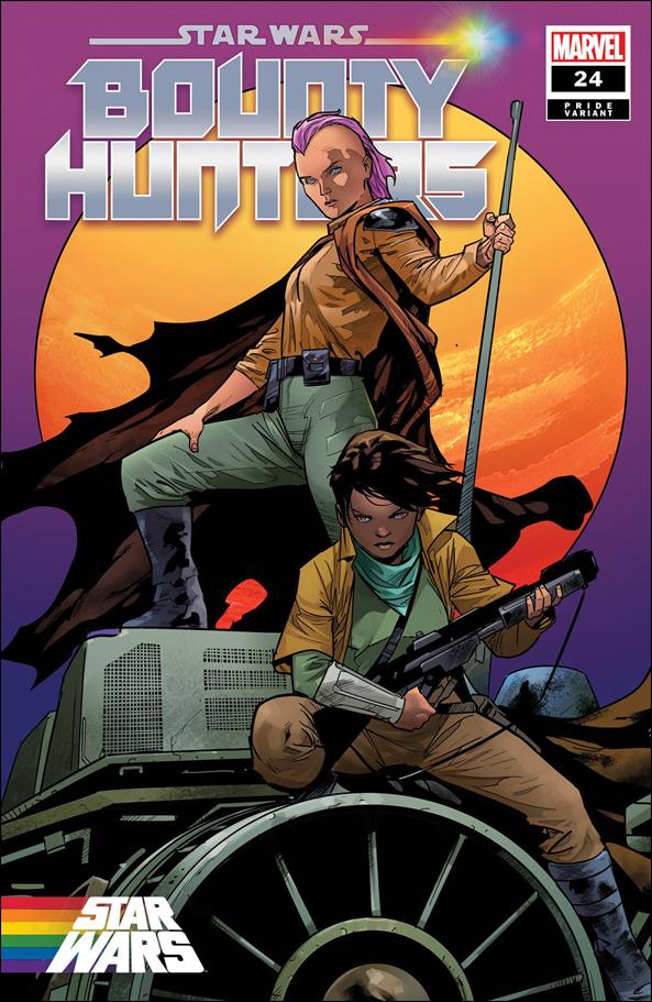 Star Wars: Bounty Hunters issue 24-C Jan Bazaldua Pride Month Cover
