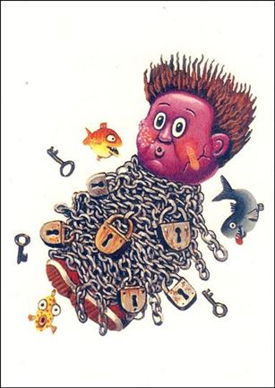 Garbage Pail Kids All-New Series 4 (Tattoo Subset) card 2