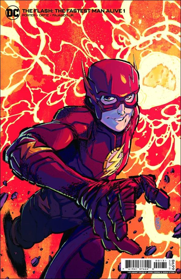 Flash: The Fastest Man Alive (2022) issue 1-C Jorge Corona 1:25 Cardstock Cover