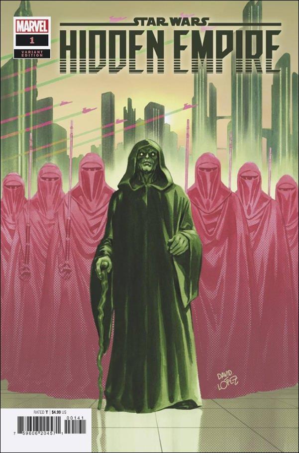 Star Wars: Hidden Empire issue 1-D David Lopez 1:25 "Destination" Cover