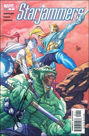 Starjammers (2004) issue 1-B Dynamic Forces (Signed by Ale Garza) 1/499