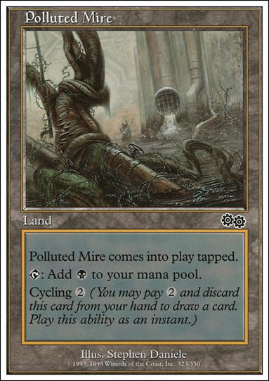 Magic the Gathering: Anthologies (Base Set) card 74 Polluted Mine
