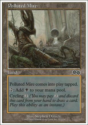 Magic the Gathering: Anthologies (Base Set) card 74 Polluted Mine