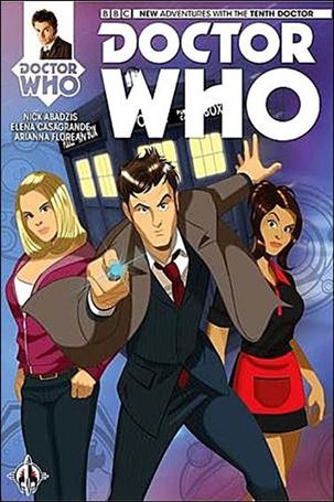 Doctor Who: The Tenth Doctor issue 1-K Des Taylor Forbidden Planet Cover