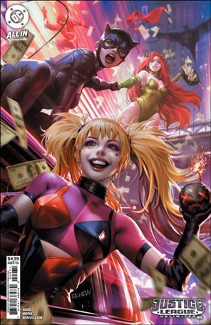 Justice League Unlimited (2025) issue 9-E Derrick Chew Cardstock Cover