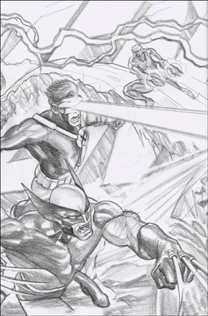 Uncanny Avengers (2023) issue 1-I Alex Ross X-Men Connecting Sketch Virgin Cover