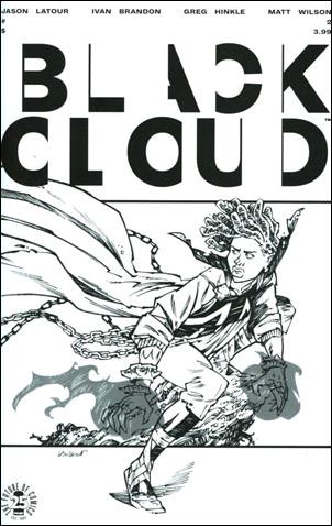 Black Cloud issue 2-C Greg Hinkle Spawn B&W Cover