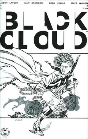 Black Cloud issue 2-C Greg Hinkle Spawn B&W Cover
