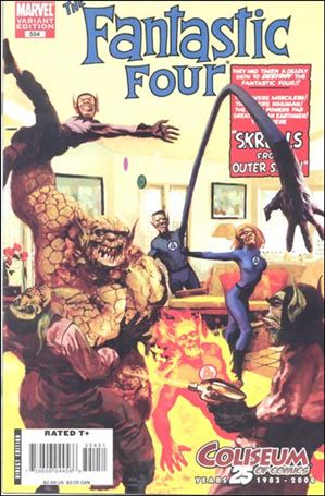 Fantastic Four (1961) issue 554-D Coliseum of Comics Cover