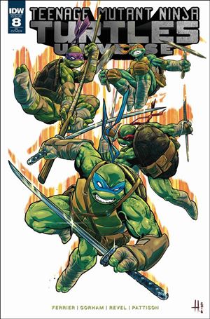 Teenage Mutant Ninja Turtles Universe issue 8-C Hugo Petrus 1:10 Cover