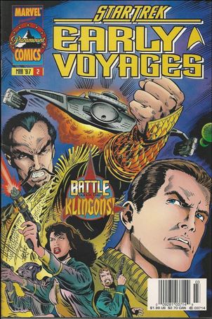 Star Trek: Early Voyages issue 2-B Newsstand Edition / Price Variant
