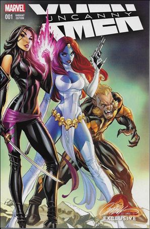 Uncanny X-Men (2016) issue 1-F J Scott Campbell Store Standard Cover