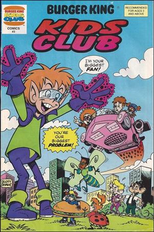 Burger King Kids Club Comics Cover Image 1