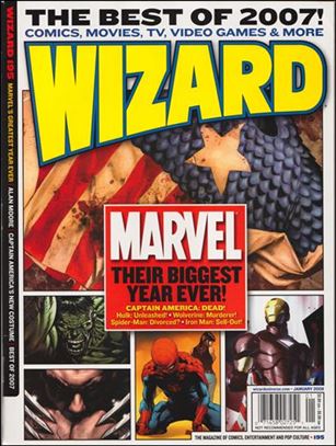 Wizard: The Magazine of Comics, Entertainment and Pop Culture issue 195 Marvel Montage Cover