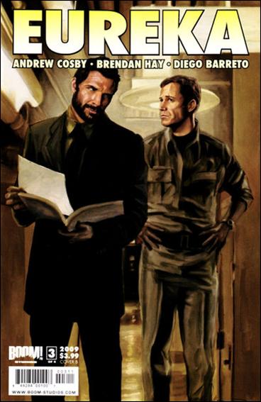 Eureka (2008) issue 3-B J.K. Woodward Cover