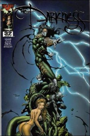 Darkness (1996) issue 32-C David Finch Blue Tempest Ruby Red Cover 1/500