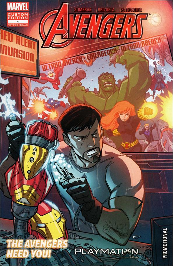 Avengers in Gearing Up issue 1-B "Promotional" Cover