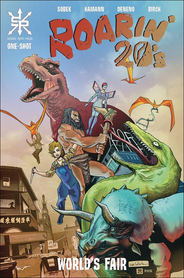 Roarin' 20's World's Fair issue One-Shot-B Second Printing Cover