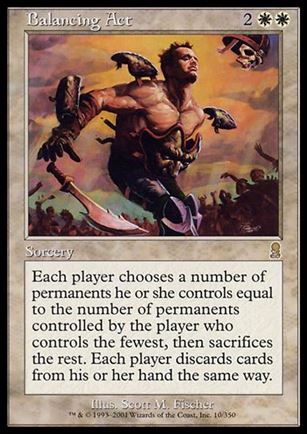 Magic the Gathering: Odyssey (Base Set) card 10 Balancing Act