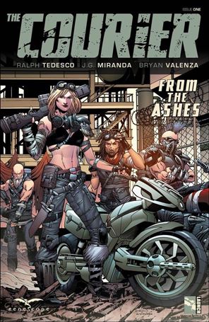 Courier: From the Ashes issue 1-B Robert Atkins Cover