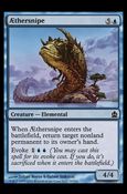 Magic the Gathering: Commander (Base Set) card 39 Æthersnipe