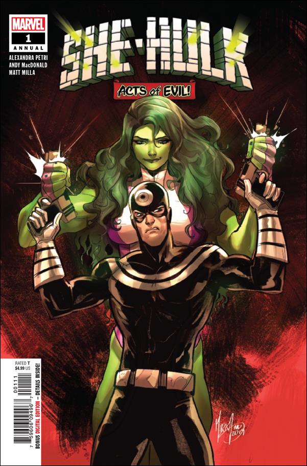 She-Hulk Annual issue 1 Mirka Andolfo Cover
