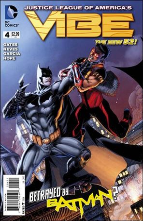 Justice League of America's Vibe issue 4 Standard Cover