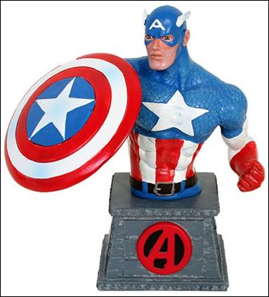 Marvel Bust Paperweights item 1 Captain America
