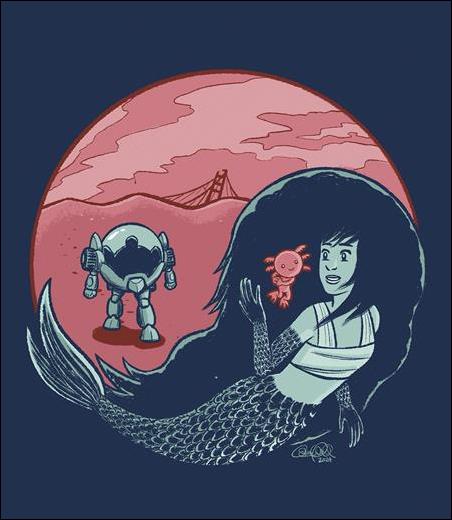 Last Mermaid issue 6-D Gene Luen Yang Cover