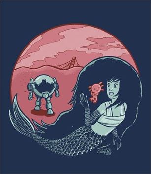 Last Mermaid issue 6-D Gene Luen Yang Cover