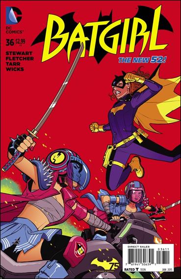 Batgirl (2011) issue 36 Cameron Stewart Cover