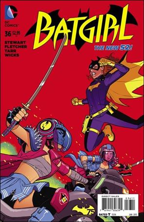 Batgirl (2011) issue 36 Cameron Stewart Cover