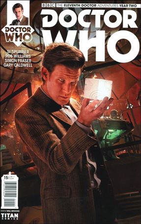 Doctor Who: The Eleventh Doctor Year Two issue 15-B Will Brooks Photo Subscription Cover