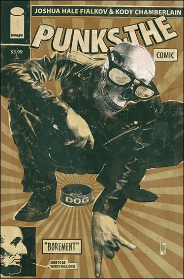 Punks: The Comic issue 4 Kody Chamberlain Cover