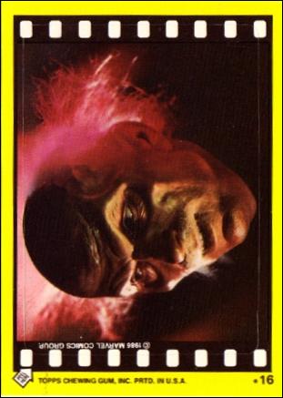 Howard the Duck (Movie) (Sticker Subset) card 16