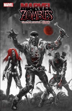 Marvel Zombies: Black, White & Blood issue 3-B Alex Horley Cover