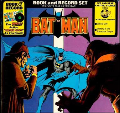 12" L.P. Deluxe Book and Record Set issue BR-512 Batman