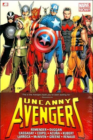 Uncanny Avengers Omnibus issue 1 John Cassaday Book Market Cover